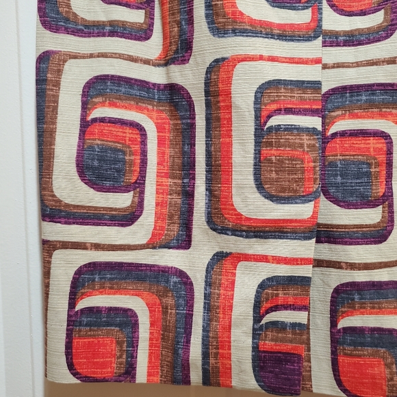 Boden Modern Geometric Retro Pencil Skirt Size 8 - Picture 10 of 14